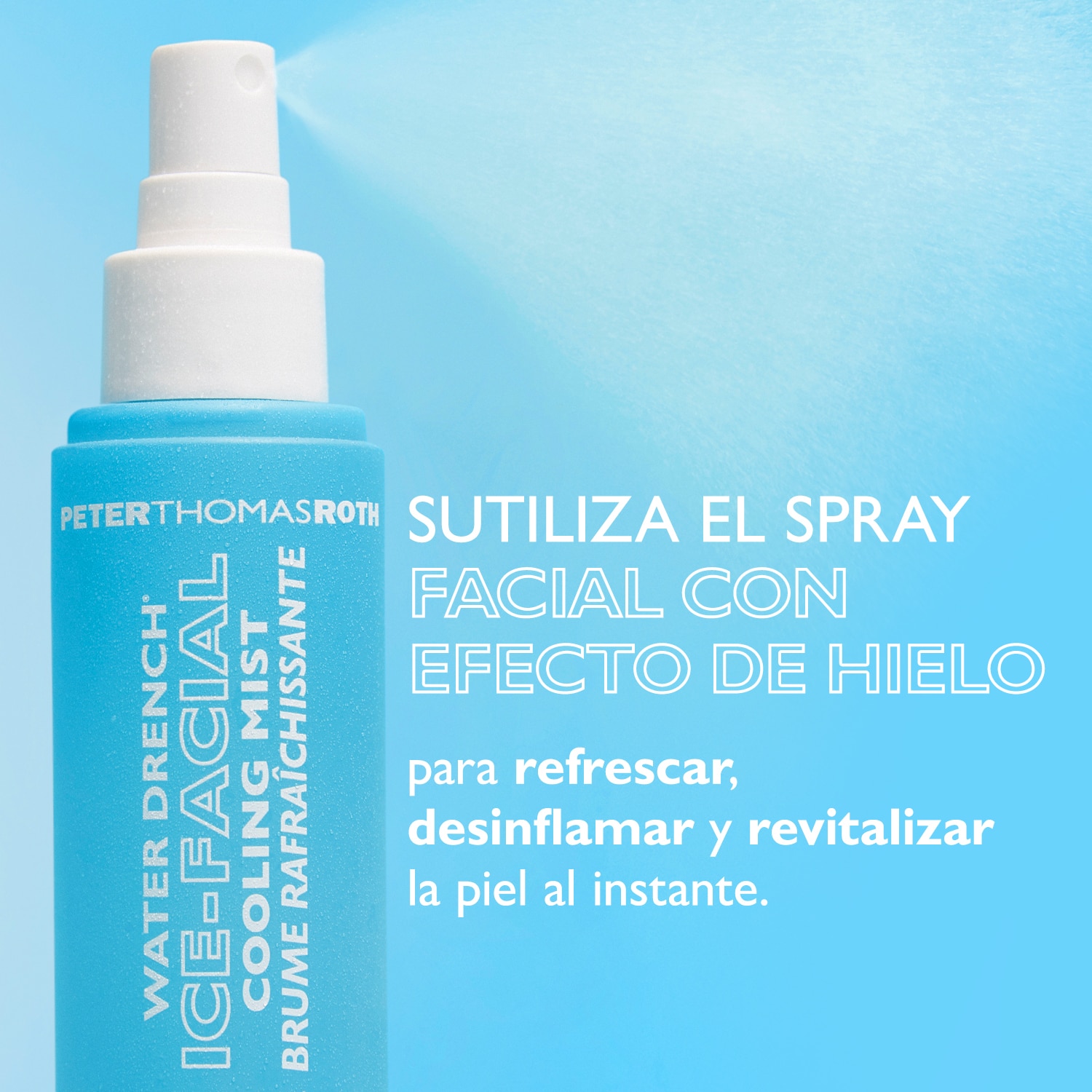 WATER DRENCH&reg; ICE-FACIAL COOLING MIST (BRUMA FACIAL)